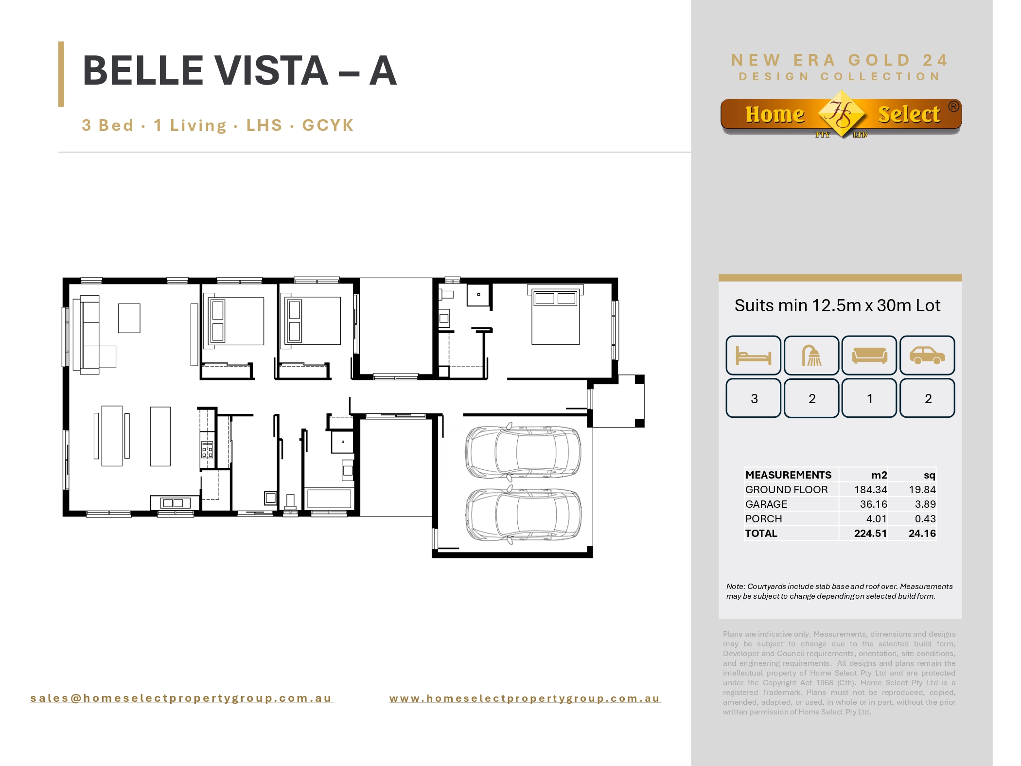 BELLE VISTA – A 3B