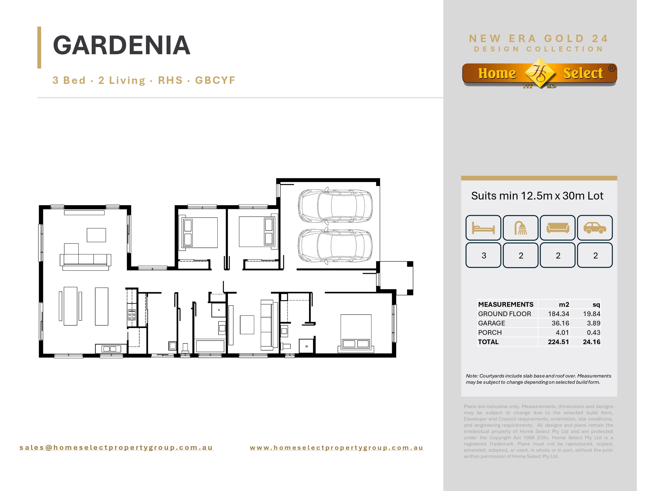 GARDENIA 3B